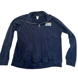 Ron Jon Surf Shop‎ Quarter Zip Long Sleeve Fleece Size XL